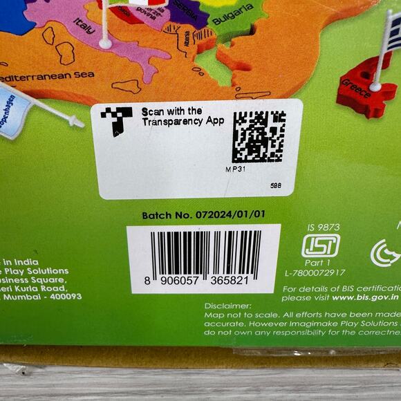 Imagimake Mapology World & USA Puzzle Set Flags Capitals Foam Frames Educational - Picture 6 of 13